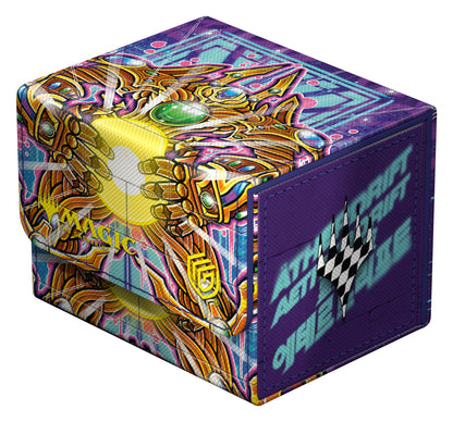 Étui de rangement Ultimate Guard Sidewinder pour plus de 100 cartes Xenoskin MTG Aetherdrift V5