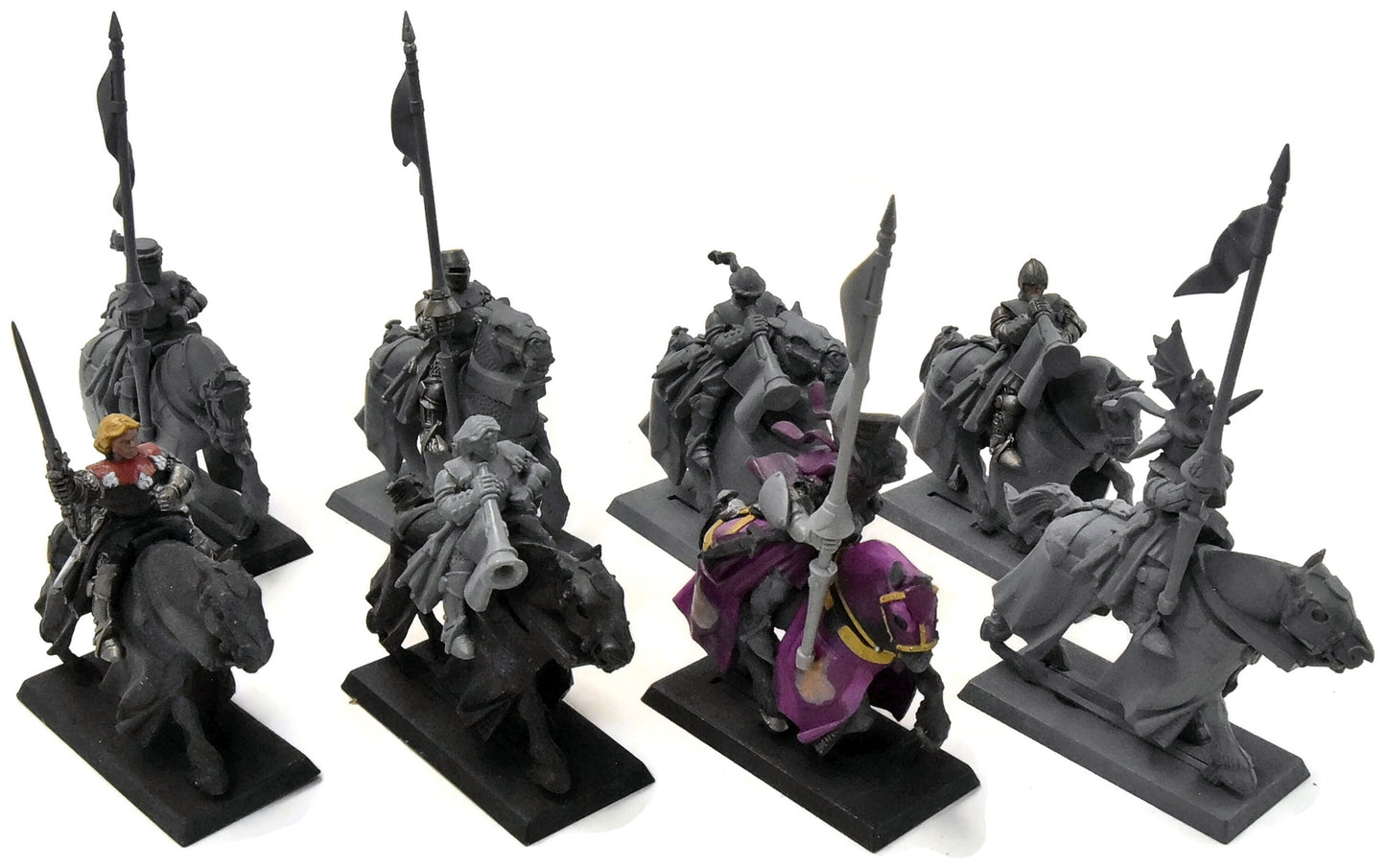 BRETONNIA 8 Knights Of The Realm #26 missing shield Warhammer Fantasy