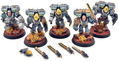 SPACE MARINES 5 Vanguard Marines #2 PRO PAINTED Warhammer 40K