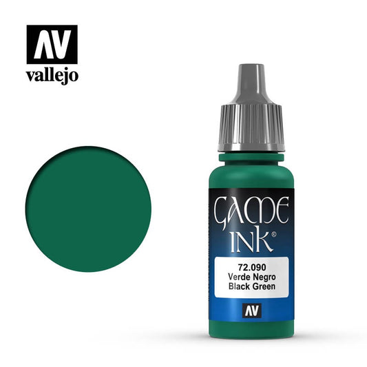 Game Ink Black Green (72.090)