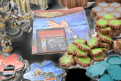 HEROSCAPE Miniatures,Terrains, Tokens, Dice