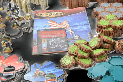 HEROSCAPE Miniatures,Terrains, Tokens, Dice