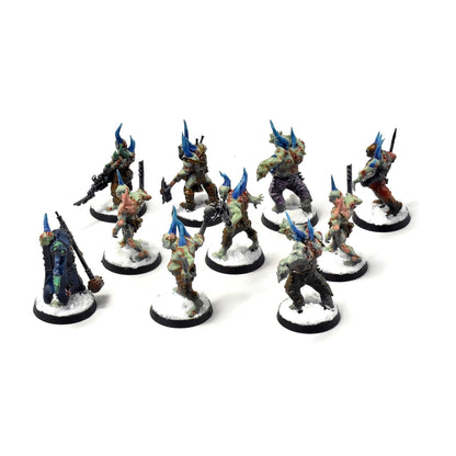 DEATH GUARD 10 Poxwalkers #4 PRO PAINTED 40K