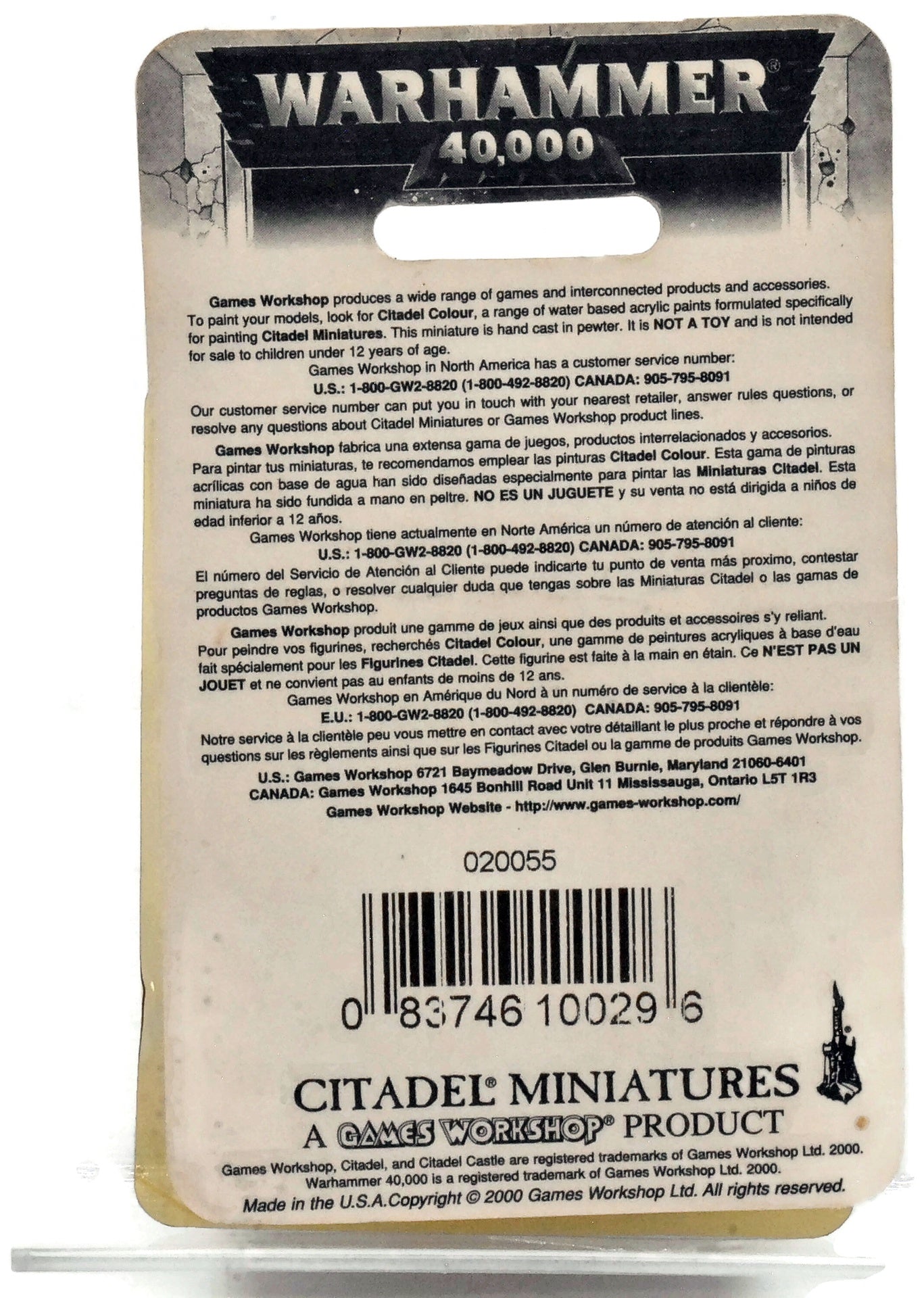 AELDARI Farseer #1 METAL Warhammer 40K Sealed Blister 8029A