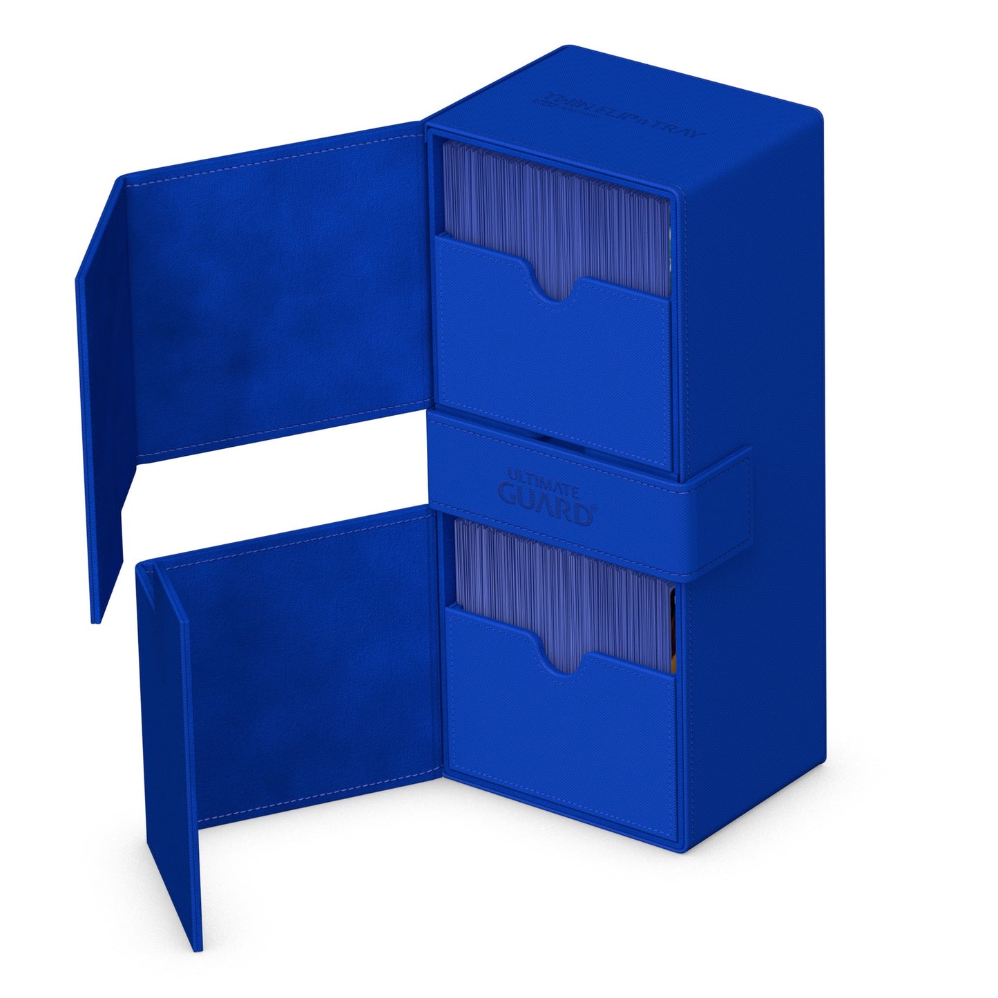 Ultimate Guard Twin Flip N Tray Deck Case Monocolor Blue 266+