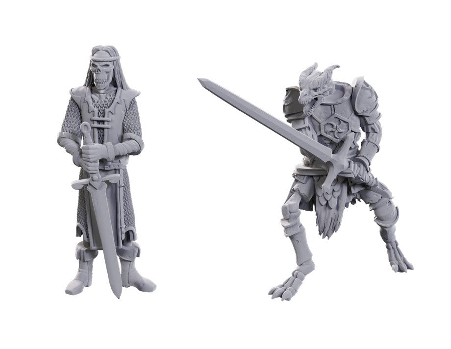 D&D Unpainted Minis Limited Edition 50th Anniversary Skeleton Knights