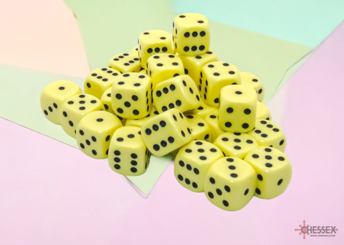 Opaque 36d6 Pastel Yellow/black 12mm