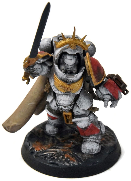 SPACE MARINES White Scars Primaris Captain gravis armour #1 PRO PAINTED 40K