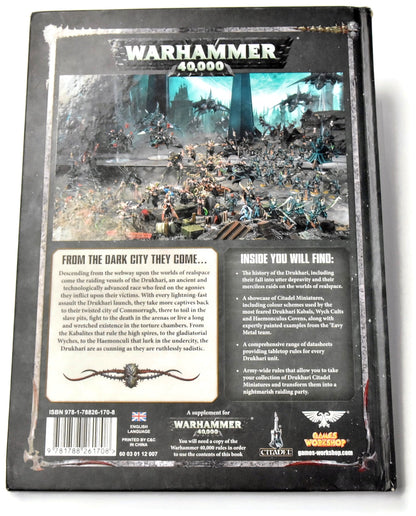 DRUKHARI Codex Used Bad Condition Warhammer 40K