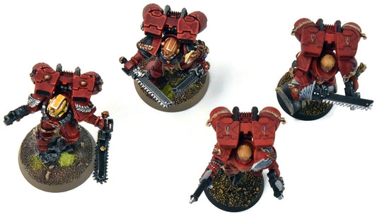 BLOOD ANGELS 4 Sternguard veterans with Jump Pack #3 PRO PAINTED Warhammer 40K