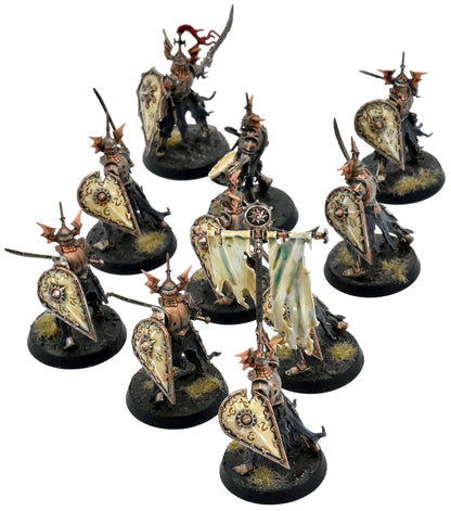 SOULBLIGHT GRAVELORDS 10 Barrow Guard #1 COMMISSION PRO PAINTED Sigmar 1255