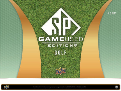Upper Deck SP Game Used Golf 2024