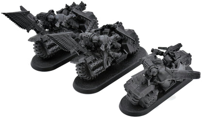 DARK ANGELS 3 Ravenwing Bike Squadron #10 Warhammer 40K