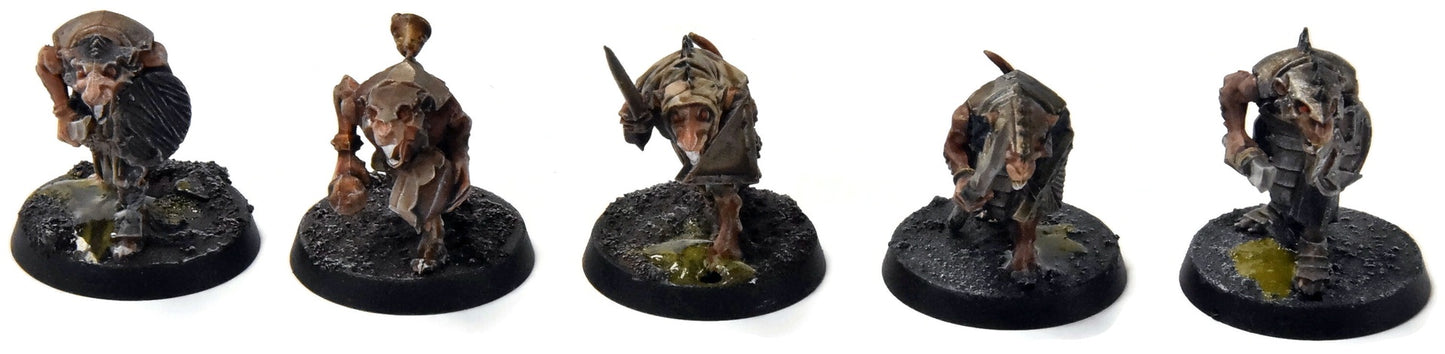 SKAVEN 20 Clanrats #2 WELL PAINTED Warhammer Sigmar