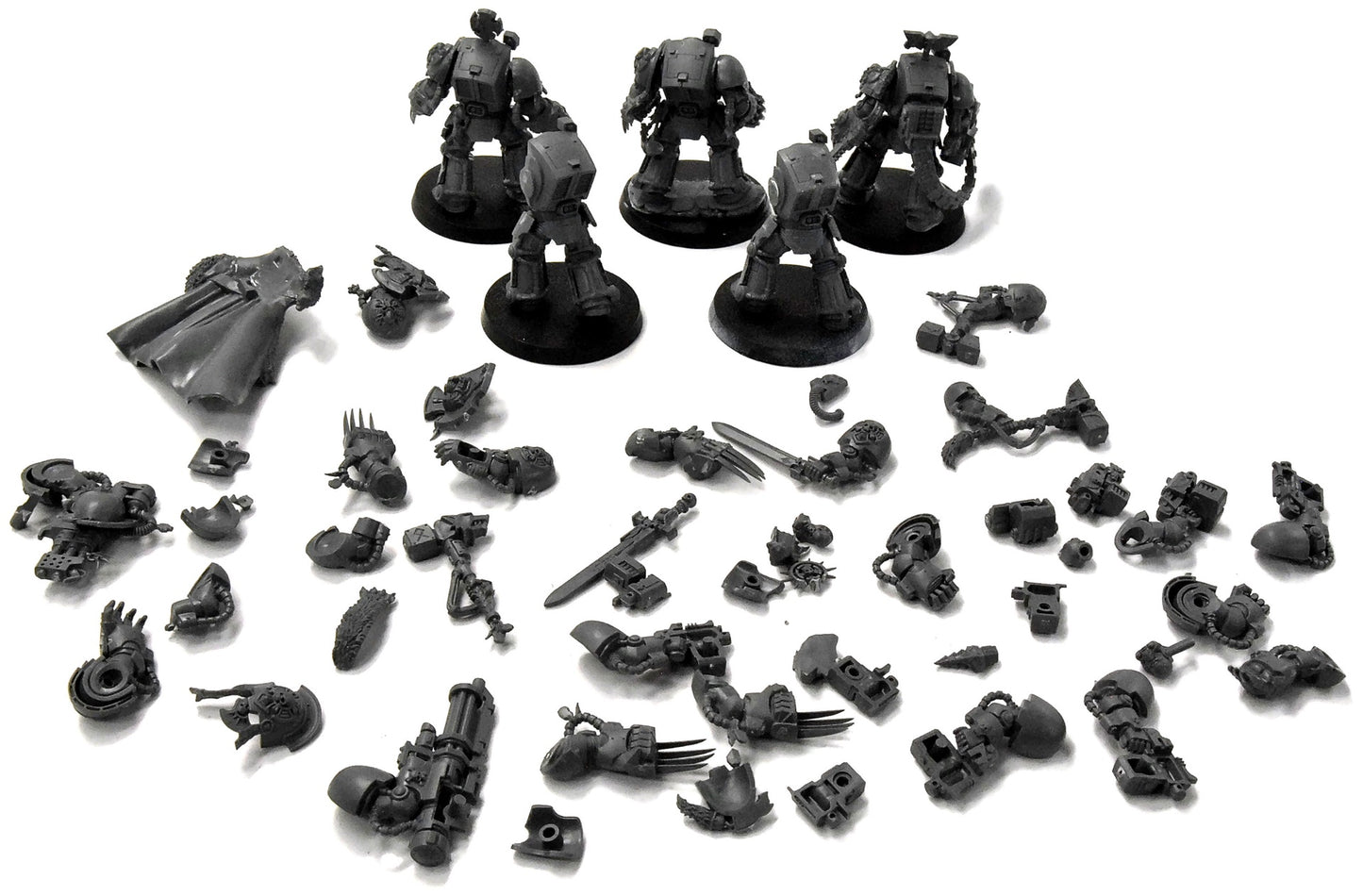 SPACE WOLVES 5 Wolf Guard #1 converted Warhammer 40K