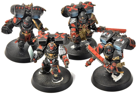 BLOOD ANGELS 4 Death Company With Jump Pack #14 PRO PAINTED Warhammer 40K