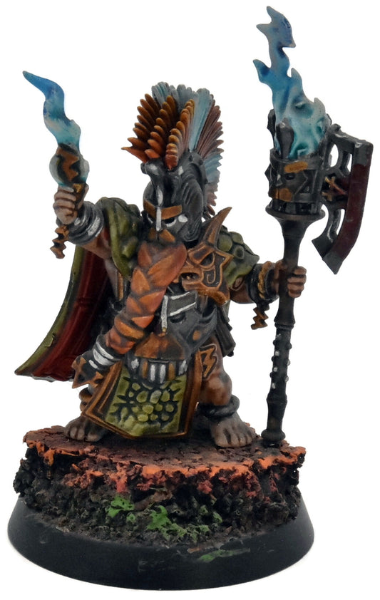 FYRESLAYERS Auric Flamekeeper #1 WELL PAINTED Warhammer Sigmar
