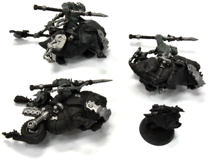 ORKS 3 Squighog Boyz #1 no base Warhammer 40K