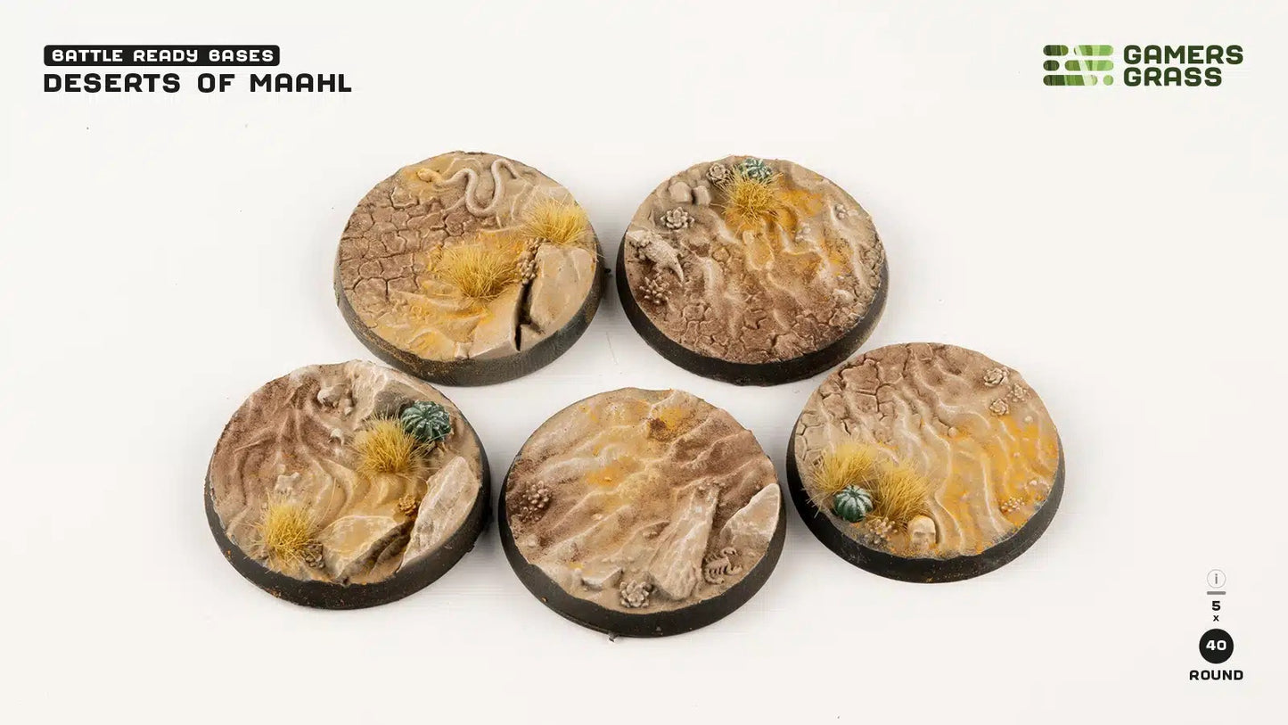 Deserts of Maahl - Round 40mm (x5)