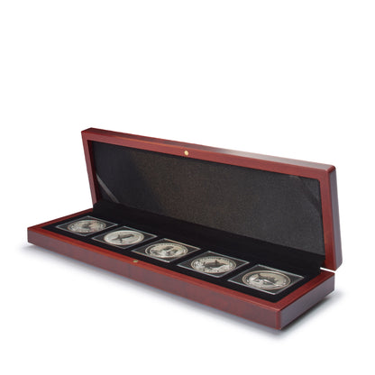 Small Coin Box Volterra For 5 Quadrum