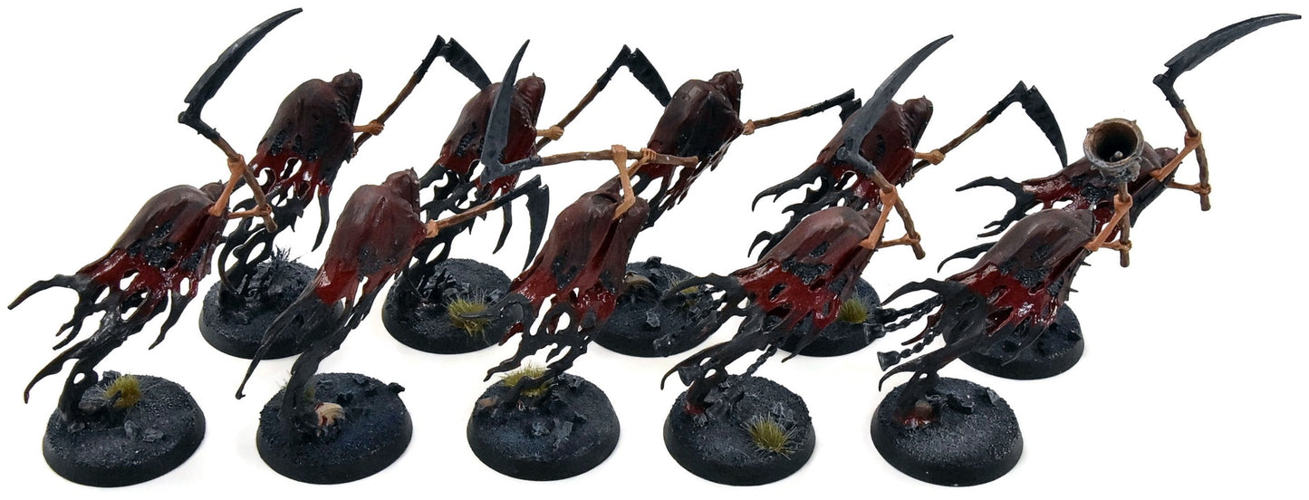 NIGHTHAUNT 10 Grimghast Reapers #2 WELL PAINTED Sigmar 4146