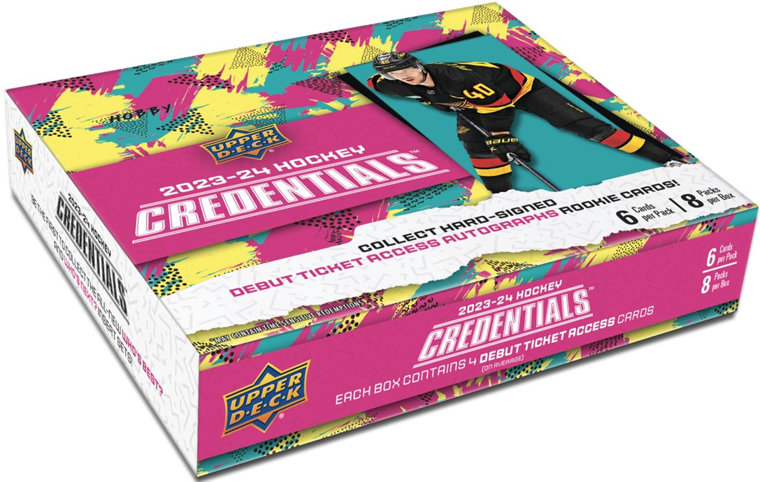 Upper Deck Credentials Hockey Hobby Box 23/24
