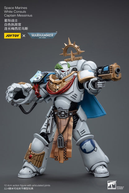 White Consuls Captain Messinius Space Marines Joy Toy