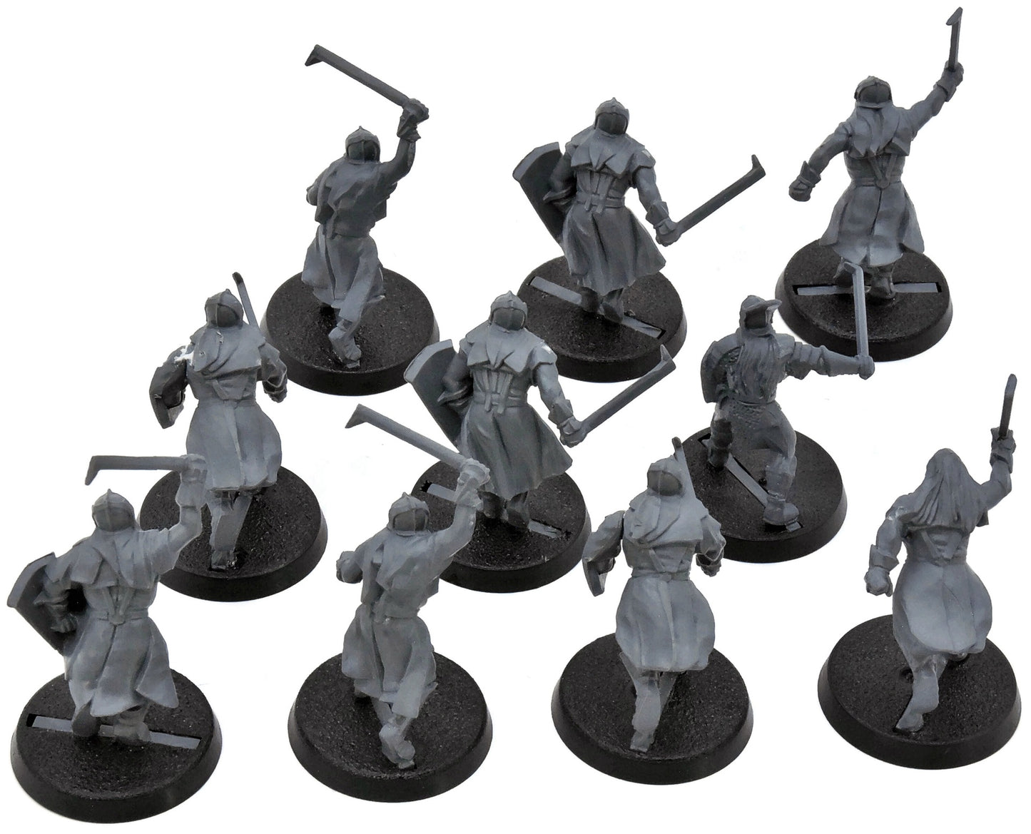 LOTR 10 Uruk-Hai #3 Middle Earth Strategy Battle Game