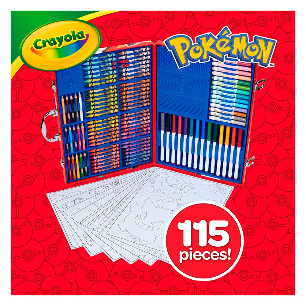 Crayola - Mallette Inspiration artistique Pokémon