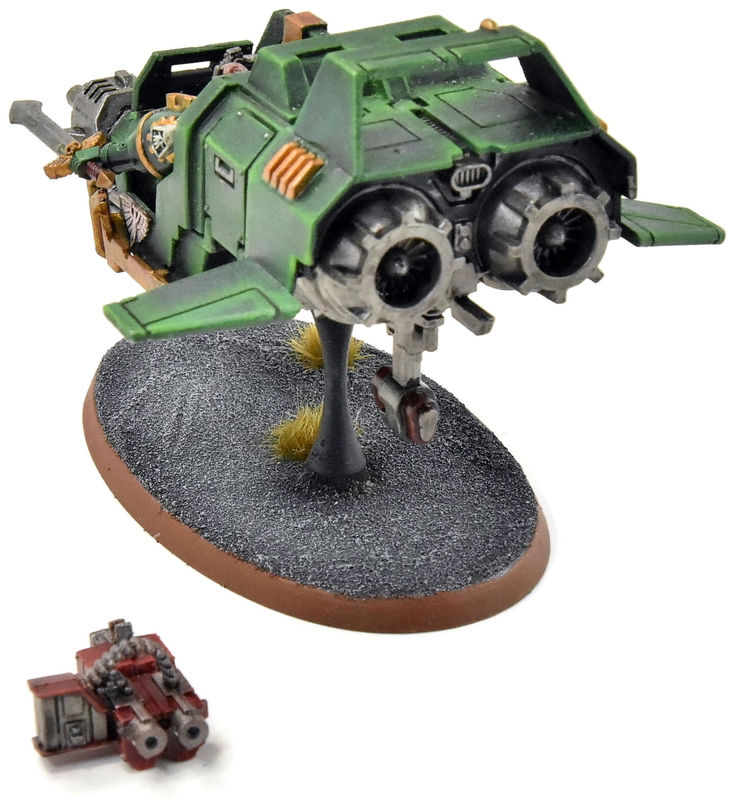 DARK ANGELS Land Speeder #2 WELL PAINTED Warhammer 40K