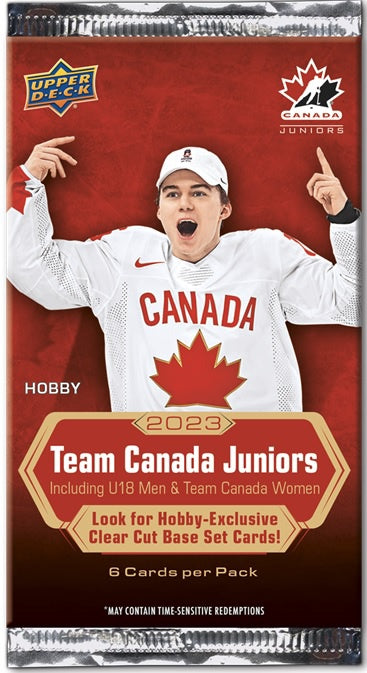 Upper Deck Team Canada Juniors Hockey 2023 Blaster