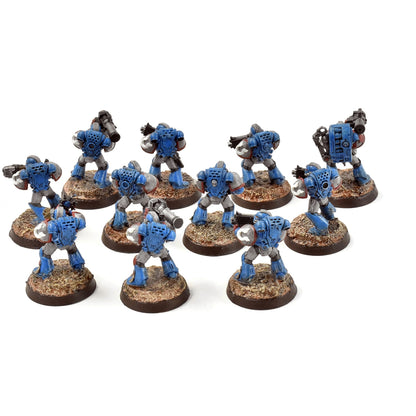SPACE MARINES 11 Tactical Marines #2 WELL PAINTED Warhammer 40K