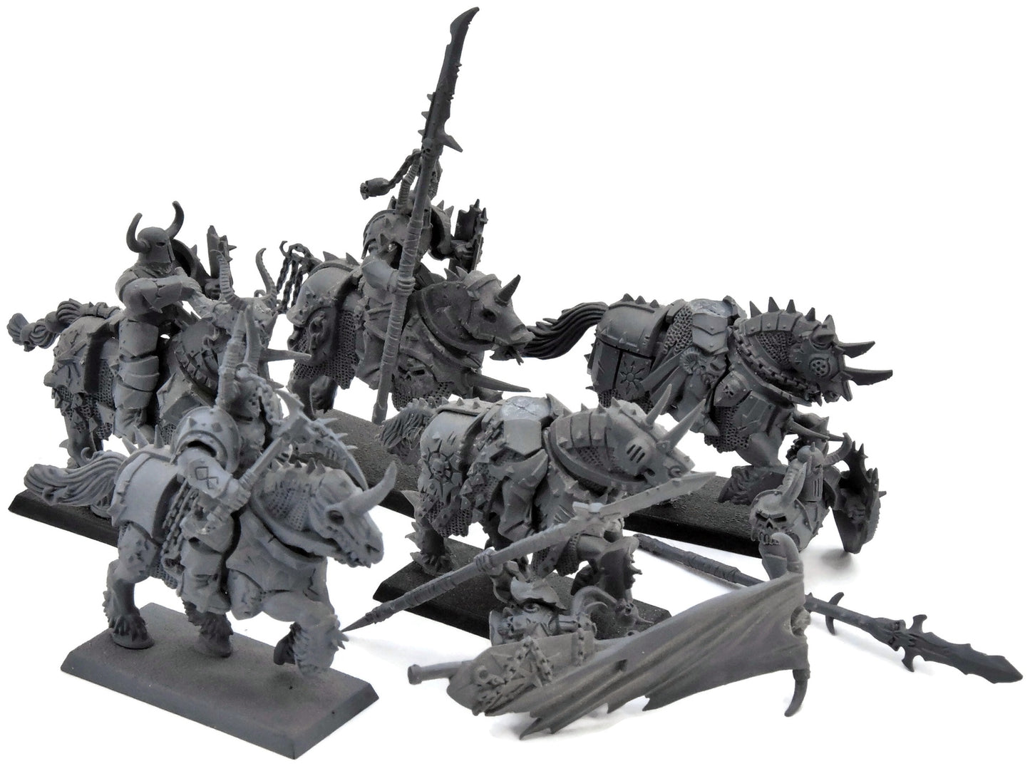 CHAOS 5 Warriors Of Chaos Chaos Knights #1 Warhammer Old World
