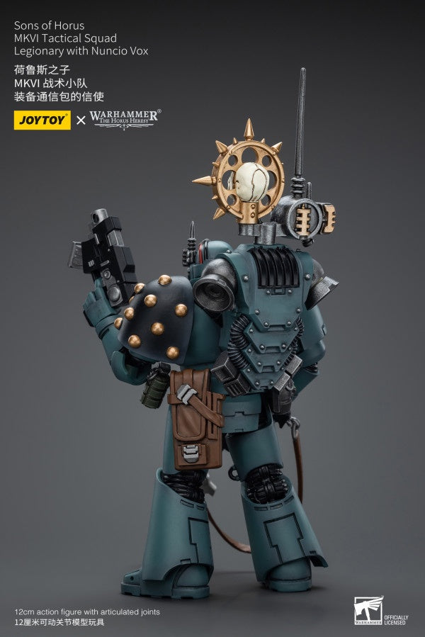 MKVITactical Squad Legionary with Nuncio Vox Sons of Horus Joy Toy