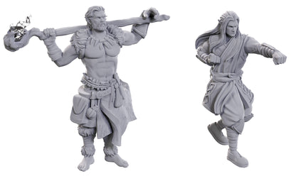 D&D Unpainted Minis WV24 Archdruid & Martial Arts Adept