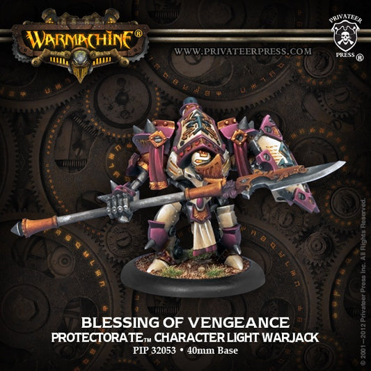 Protectorate of Menoth - Blessing Of Vengance Lght Warj (PIP 32053)