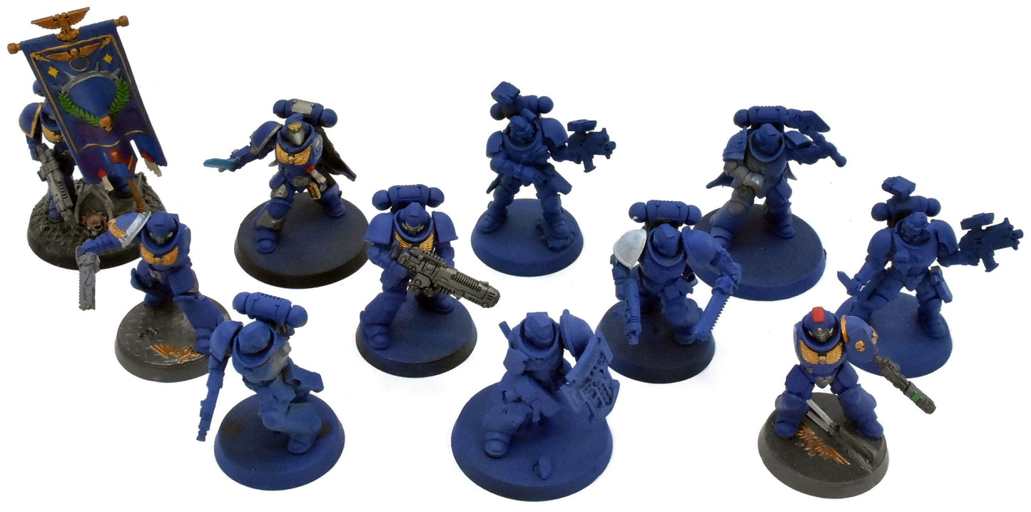 SPACE MARINES 10 Space Marines Loose Models #1 Warhammer 40K