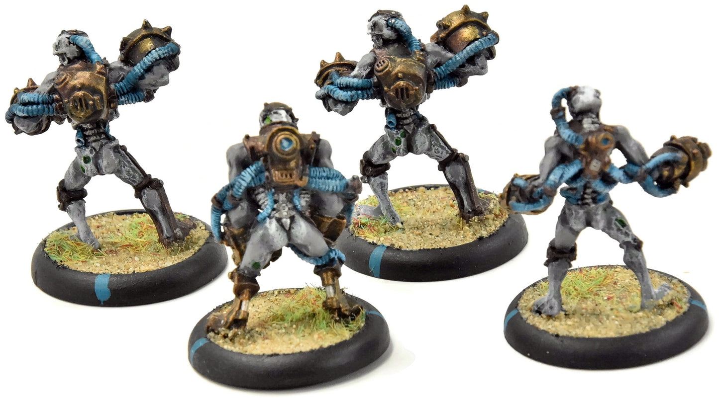 WARMACHINE 4 Mechanithralls #5 METAL Cryx