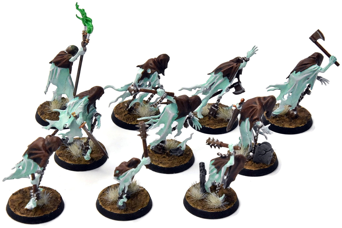 NIGHTHAUNT 10 Chainrasp Horde #1 WELL PAINTED Sigmar 1426