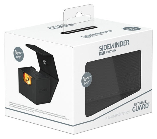 Ultimate Guard Deck Case Sidewinder 100+ Monocolor Black