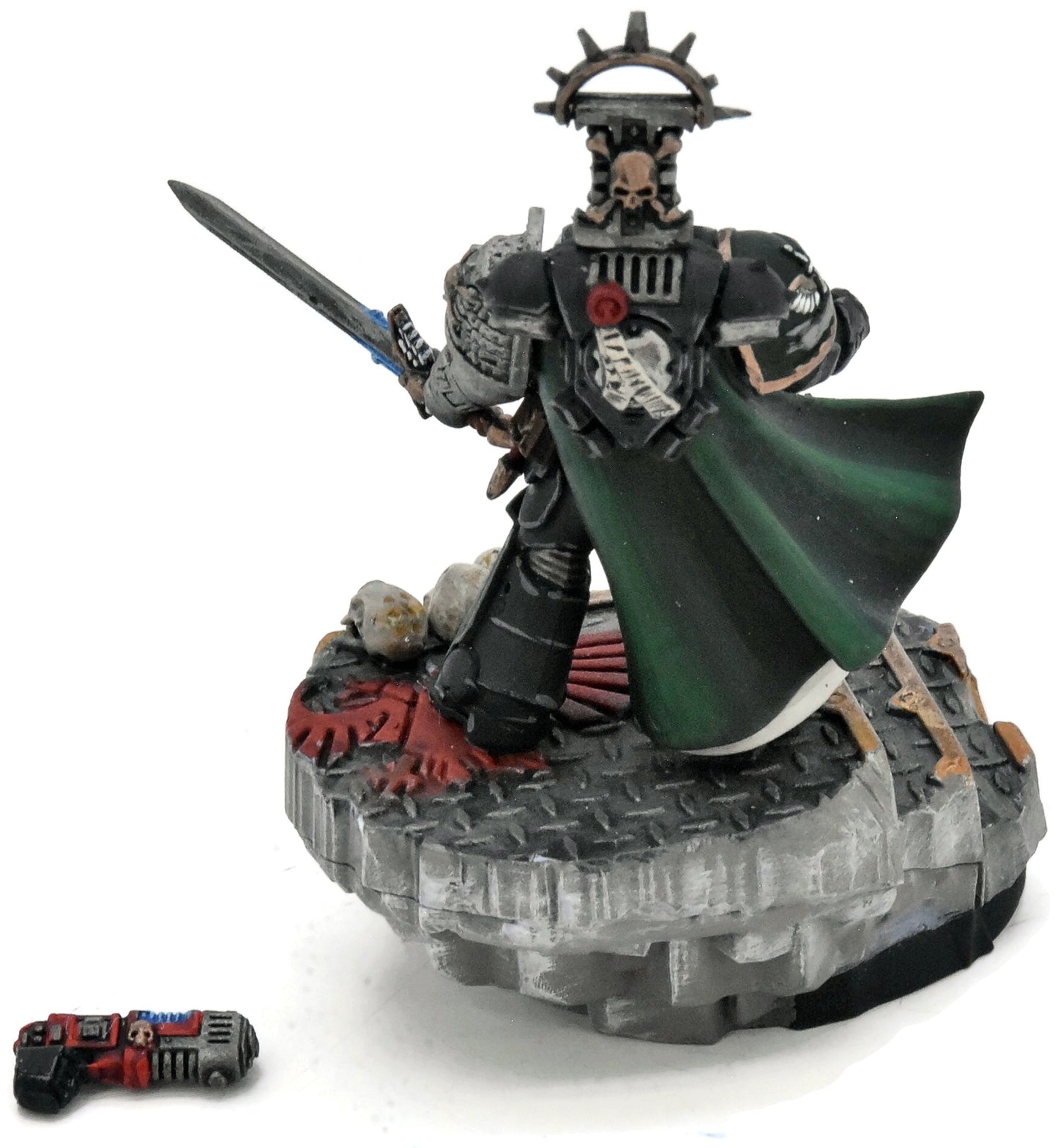 DARK ANGELS Master Lazarus #1 CONVERTED Warhammer 40K WELL PAINTED