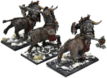 CHAOS DWARFS 3 Bull Centaur Renders #2 FORGE WORLD WELL PAINTED Fantasy