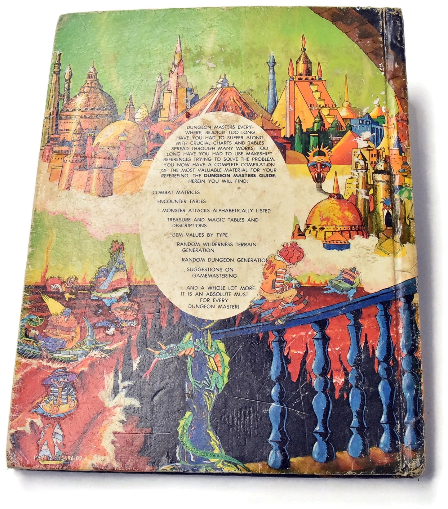 Advanced Dungeons & Dungeons Dungeon Masters Guide Acceptable Condition