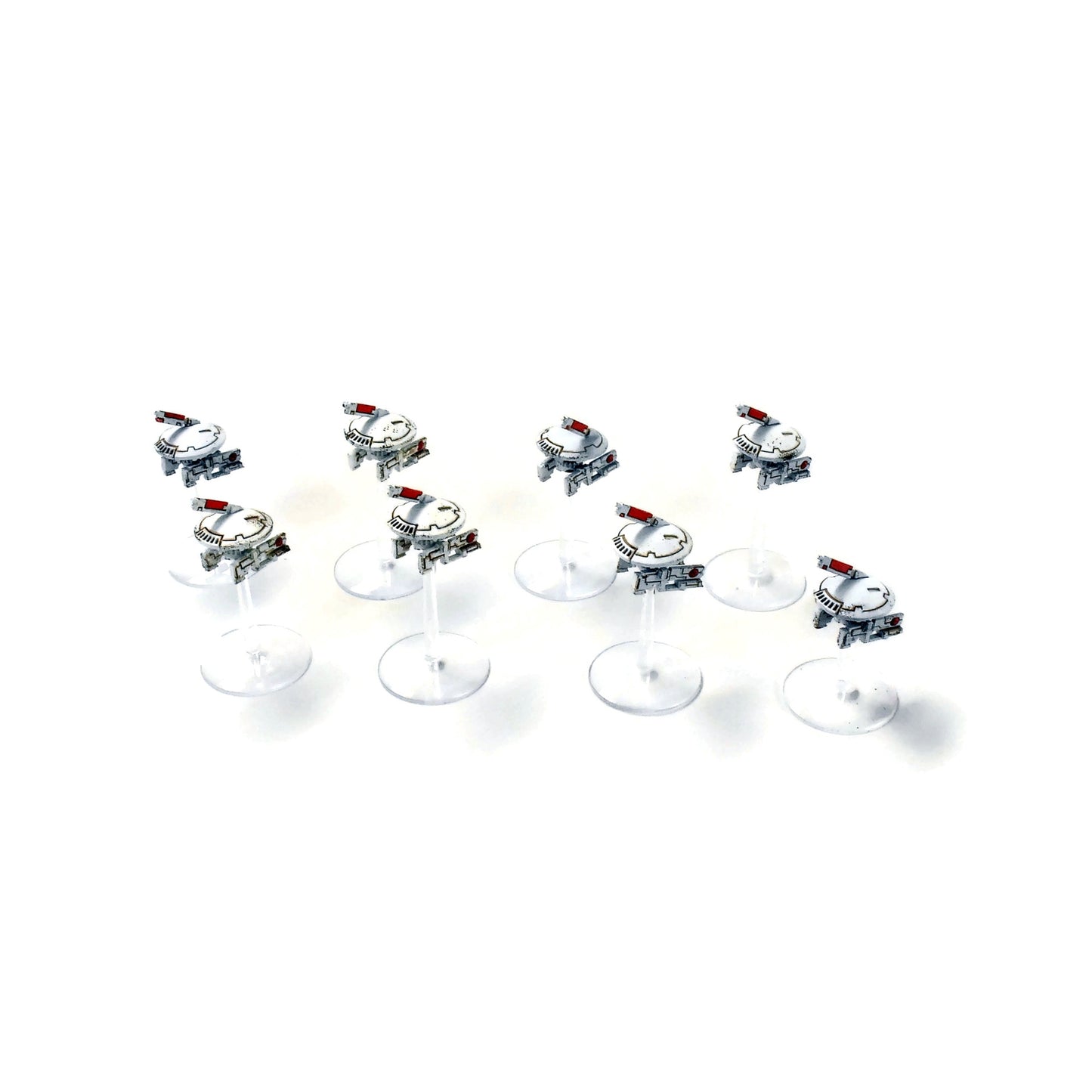 TAU EMPIRE 8 Gun Drones #1 PRO PAINTED Warhammer 40K