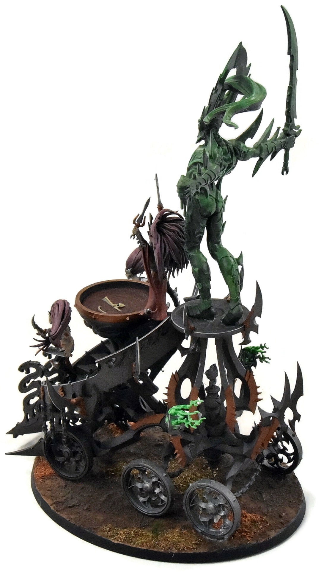 DAUGHTERS OF KHAINE Slaughter Queen On Cauldron Of Blood #2 WELL PAINTED