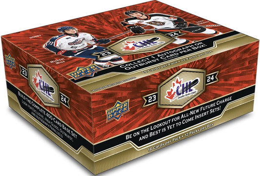 Upper Deck CHL Hockey Hobby Box 23/24