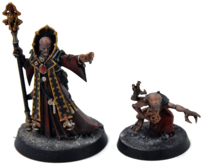 GENESTEALER CULTS Magus & Familiar #1 WELL PAINTED Warhammer 40K