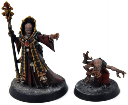 GENESTEALER CULTS Magus & Familiar #1 WELL PAINTED Warhammer 40K