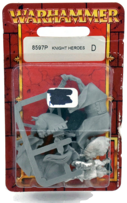 BRETONNIA Knight Heroes #1 METAL Warhammer Fantasy Blister 8597P