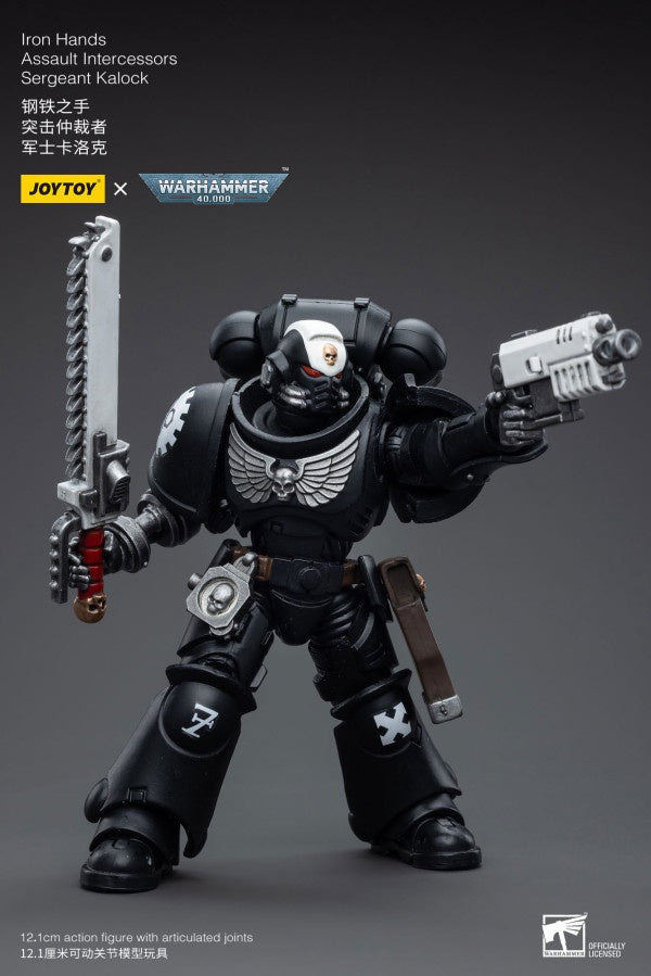 Assault Intercessors Sergeant Kalock Iron Hands Joy Toy